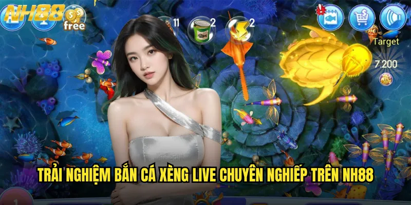 Bắn cá xèng live NH88 kết nối trực tiếp với sòng bạc thật 3 Trải nghiệm bắn cá xèng live chuyên nghiệp trên NH88