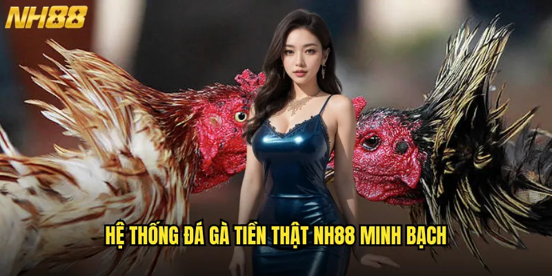 Đá Gà Tiền Thật NH88 Cược Thật Trúng Thật Với Tỷ Lệ Trả Thưởng Cao Nhất 2 Hệ Thống Đá Gà Tiền Thật NH88 Minh Bạch