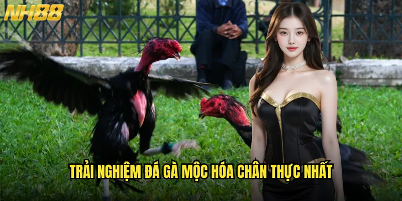 Đá gà mộc hóa NH88 tinh túy võ thuật cổ truyền miền Bắc 3 Trải nghiệm đá gà mộc hóa chân thực nhất